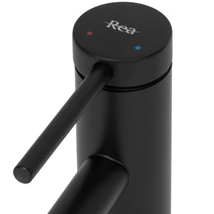 Rubinetto Da Lavabo Rea Foss Black Low