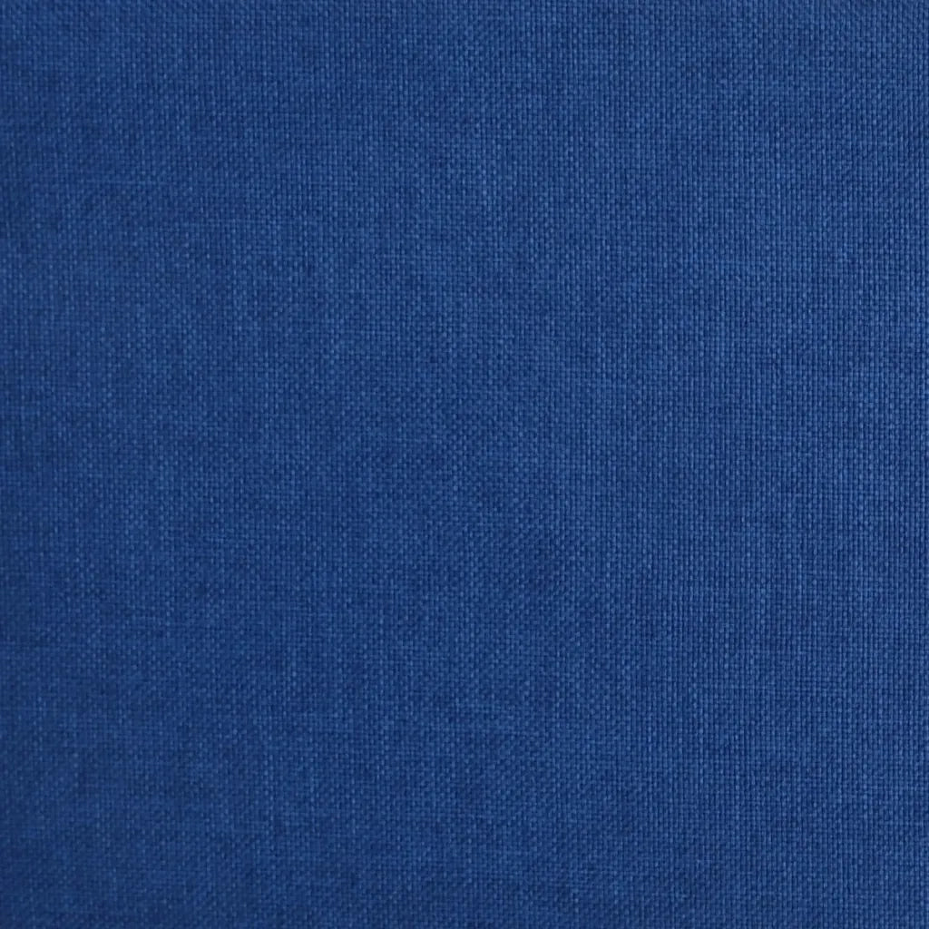 Sedie da Pranzo Girevoli 4 pz Blu in Tessuto