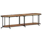 Mobile Porta TV 160x42x40 cm in Legno Massello di Acacia 4013492