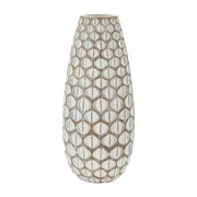 Vaso Decorativo Istanbul, Bianco, Poliresina, 45,5x20x20 cm