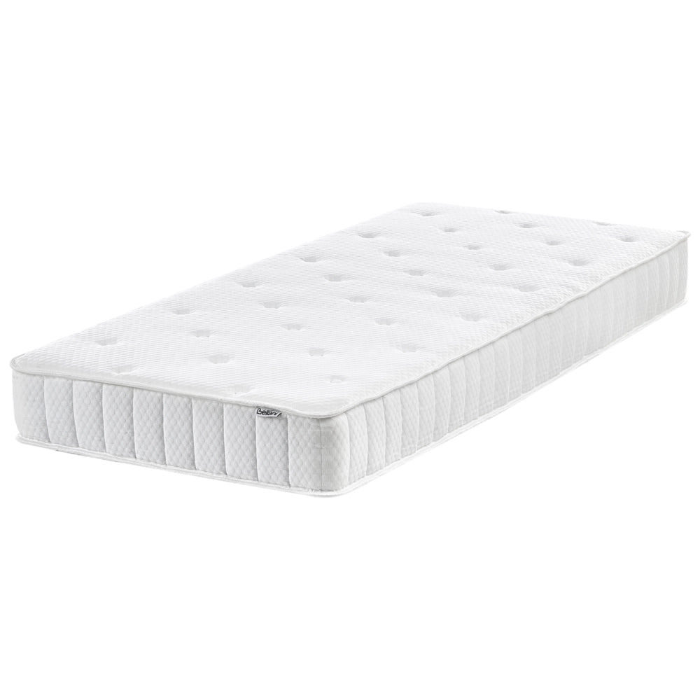 Materasso Bifacciale Tessuto Bianco Singolo 80 x 200 cm Medio Rigido