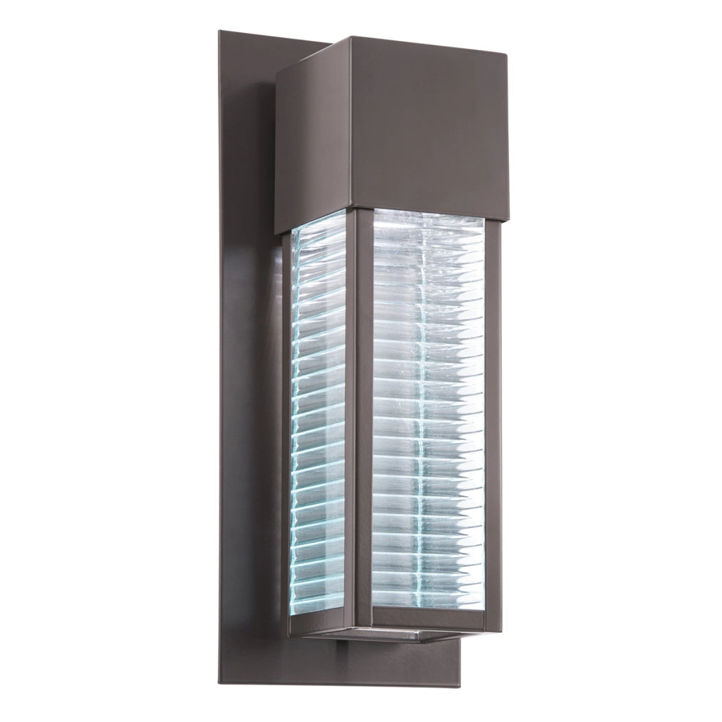 Applique esterna Sorel bronzo GU10 8W LED IP44 Kichler