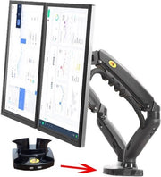 Sostegno Monitor 2 Schermi - Braccio Ergonomico Duplice - Sostegno Monitor Articolo