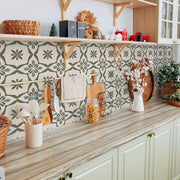 Tegel di parete autoadesivi - 25 pezzi - per bagno/cucina - compatibili con superfici: ceramica/legno/vetro - facile da applicare e rimuovere