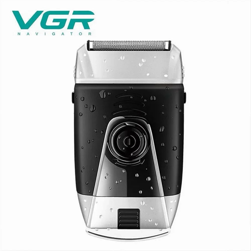 Trade Shop - Rasoio Professionale Barber Vgr V-307 Shaver Usb Rasatura A Pelle -