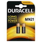 PILE PER LA SICUREZZA 'MN21' Blister 2 Pezzi - 10 pezzi- DURACELL