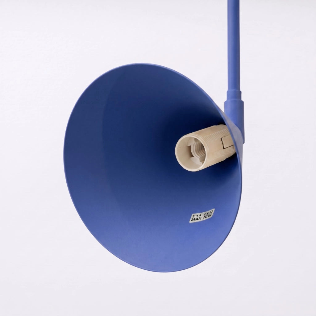 Applique NOX 1 oltremare con interruttore