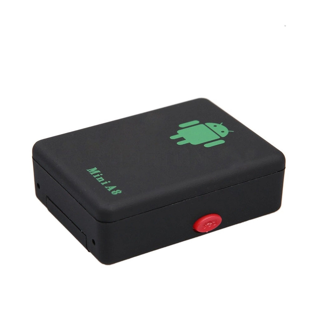 Trade Shop - Localizzatore Satellitare Gps Mini A8 Gsm Antifurto Sos Tracker Ascolto Vocale -