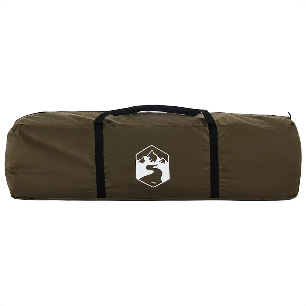 Tenda da Pesca per 5 Persone Verde Oliva Impermeabile