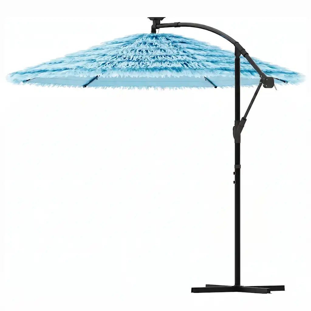 Ombrello | Parasolne Giardino con Palo in Acciaio Blu 290x290x238 cm