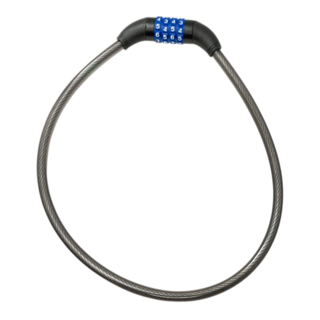 Lucchetto Bicicletta Cavo Acciaio 12x800 mm Combinazione Cambiabile | 65346
