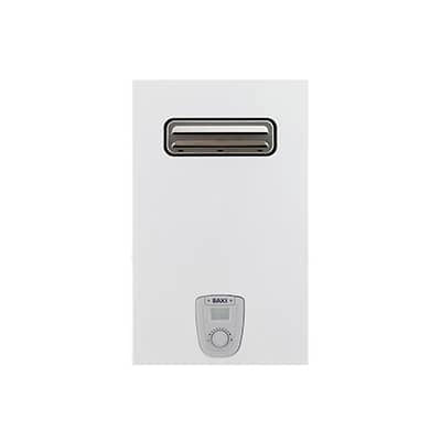 Scaldabagno a Gas Baxi Acquaprojet Blue Air 17 Fi Camera Stagna Da Esterno low NOx GPL