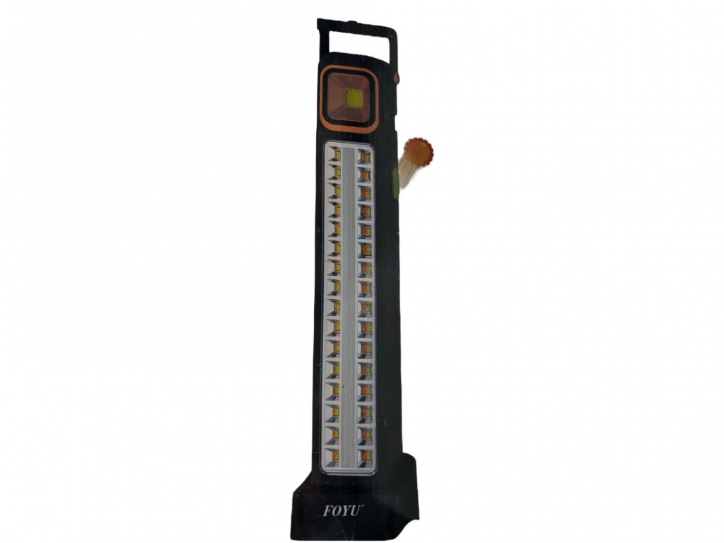 TORCIA PORTATILE LAMPADA DI EMERGENZA RICARICABILE USB SOLARE 32 LED SOLARE