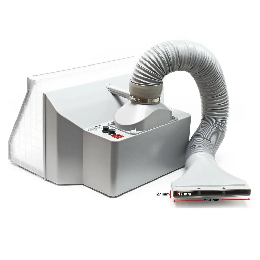 Cabina di aspirazione da 9 m³/min con illuminazione a LED e doppia ventilazione regolabile 16_0002403