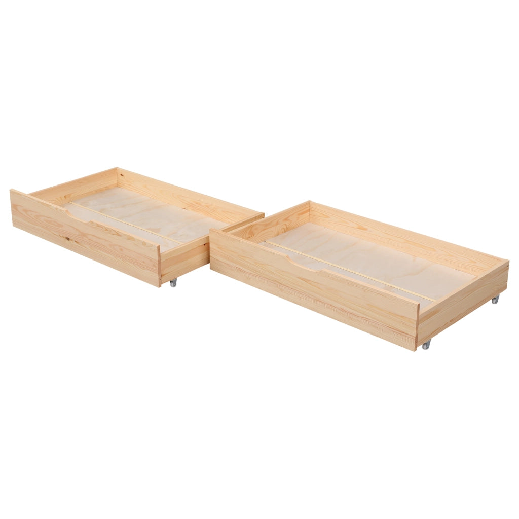 Set di 2 cassetti sotto il letto in legno MARCEAU