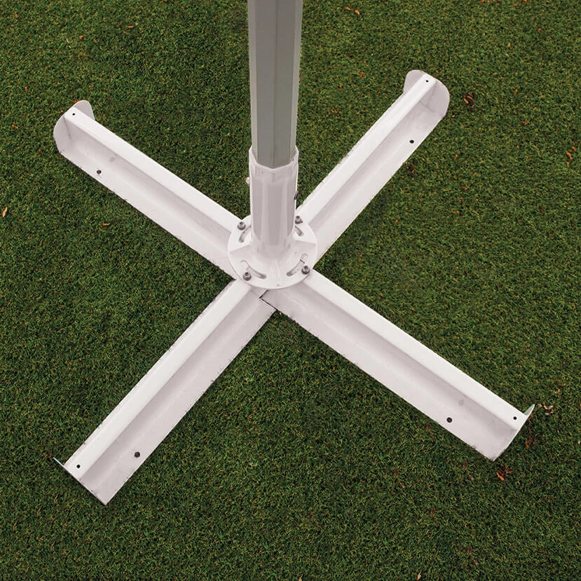 Ombrellone da Giardino 4x4 m Palo Ø65 mm in Alluminio Kraus Dieci Bianco
