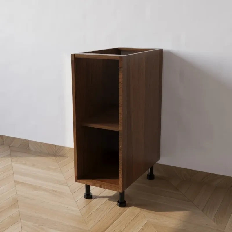 Mobile Base 30 Senza Anta. H 72 Cm L 30 Cm P 55.5 Cm. Spedizione In Kit Noce