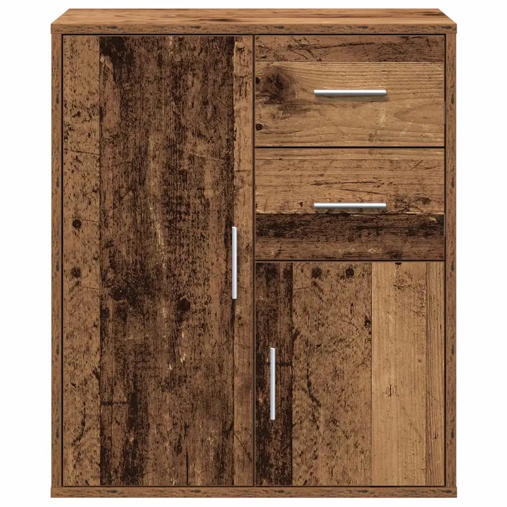 Credenza-Buffet-Armadio da cucina Legno vecchio 60 x 31 x 70 cm Legno multistrato 435149