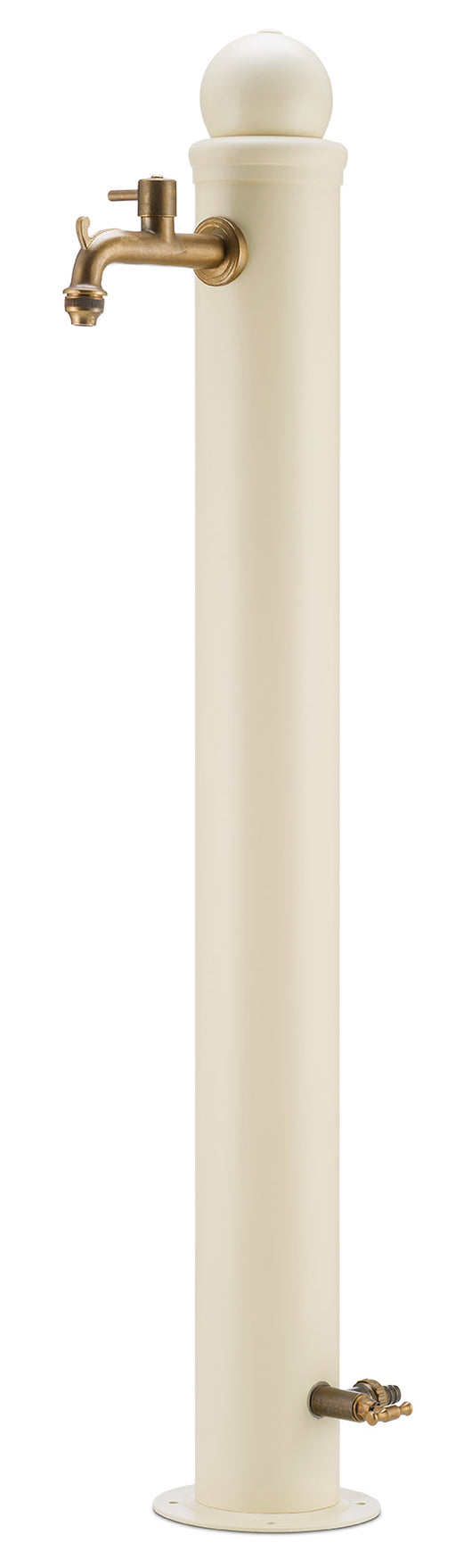 Fontana da Giardino con Doppio Rubinetto Belfer 42/ARRM Avorio