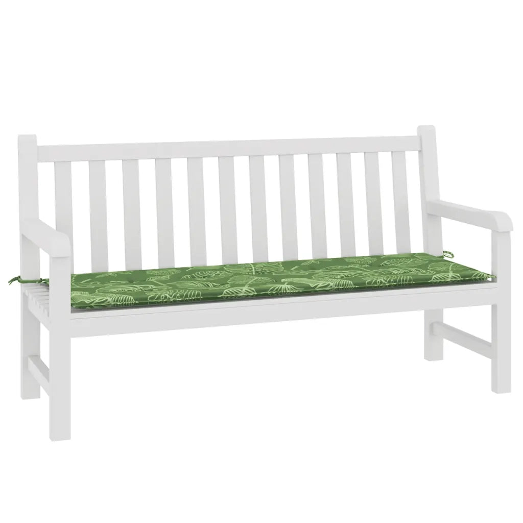 Cuscino per Panca a Foglie 150x50x4 cm in Tessuto Oxford 361161
