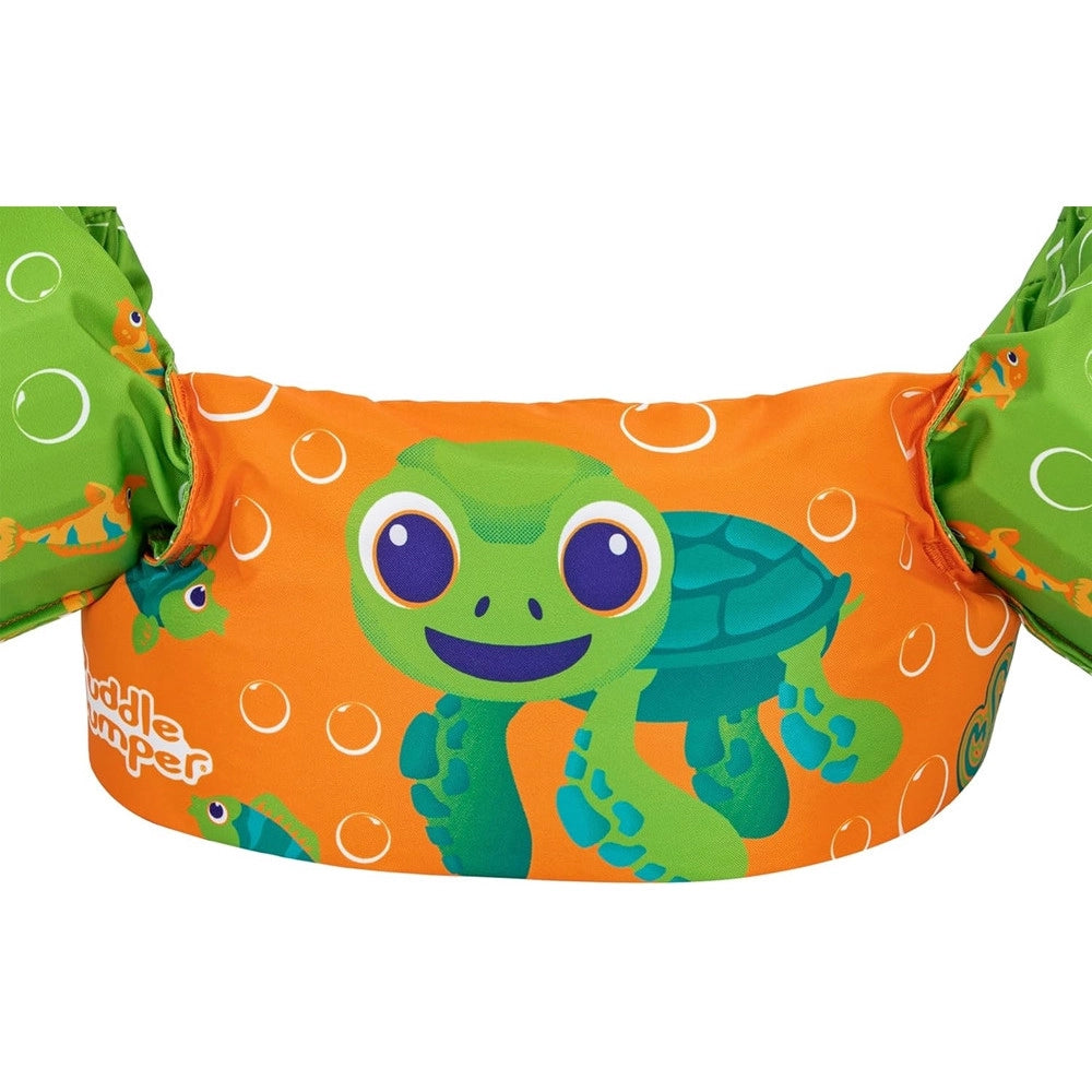 Trade Shop - Gilet Salvagente Per Bambini Tartaruga Marina Giubbotto Galleggiante Con Braccioli 90145 -