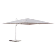 Ombrellone Decentrato da Giardino 2x3m in Alluminio Panna