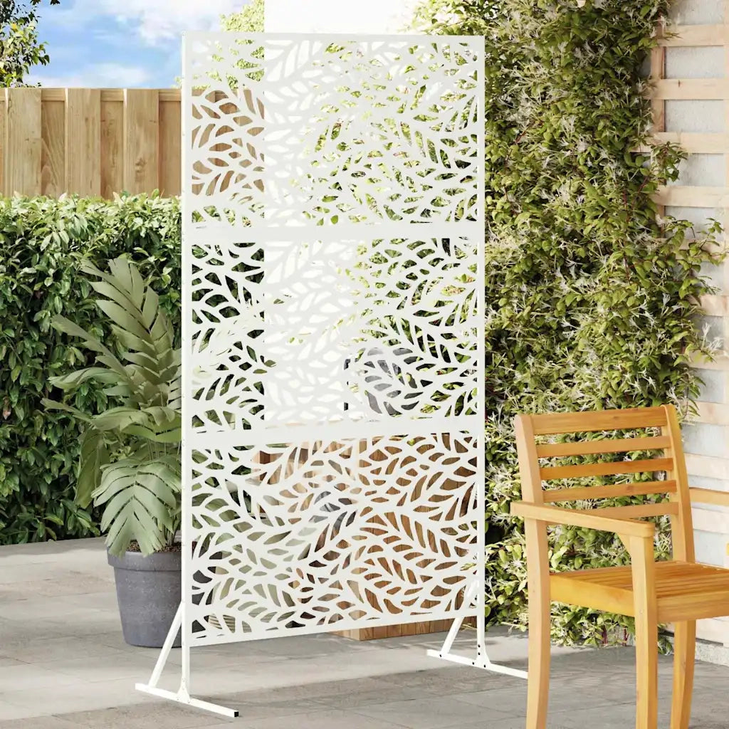 Schermo per Privacy Bianco 100 x 50 x 180 cm Acciaio