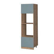 Vicco Set mobili bagno Grigio-blu 60 cm
