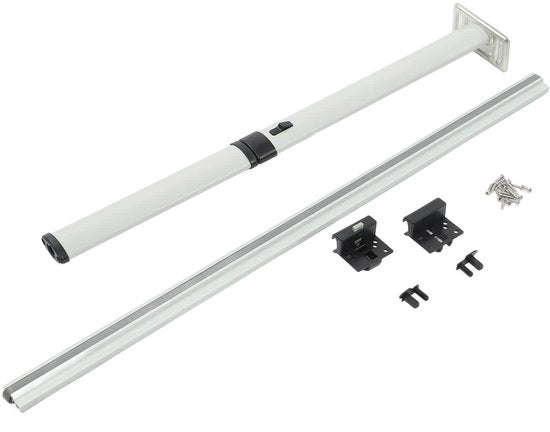 Tavolo Portatile con Supporto 730 mm - Lega di Alluminio - Supporto per Tavolo Flessibile - Protezioni per Tavolo - Sostegno per Tavolo RV - Per Camper/Caravan