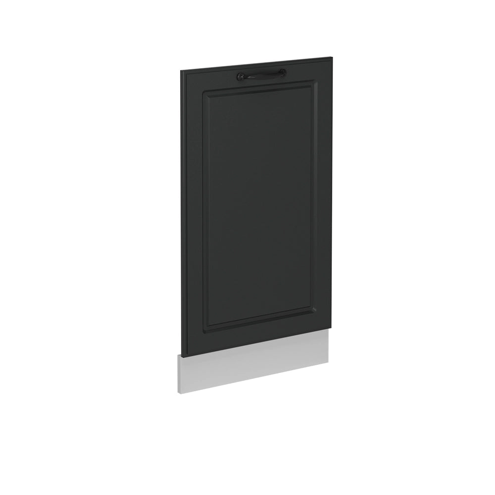 Pannello frontale della lavastoviglie R-Line Antracite rustico/Bianco 45 cm senza piano di lavoro Vicco