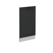 Pannello frontale della lavastoviglie R-Line Antracite rustico/Bianco 45 cm senza piano di lavoro Vicco