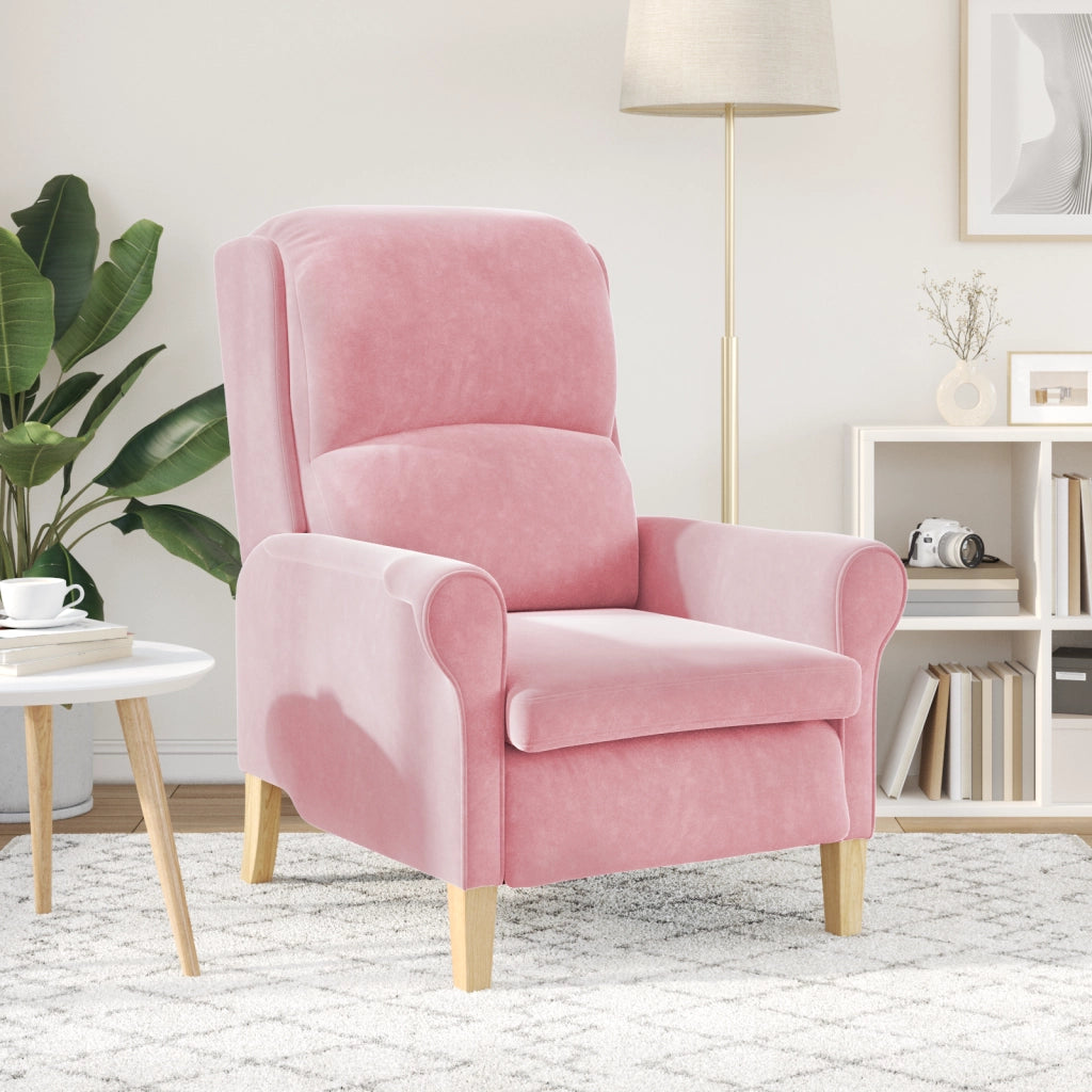 Poltrona Rosa Polveroso Rosa Polveroso
