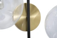 Lampada Da Muro Iron Black Cm 36X24X45