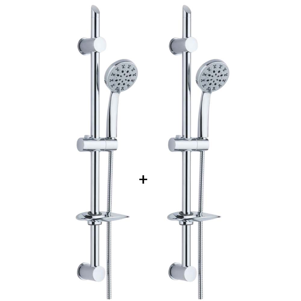 Saliscendi modello flash pezzi 2 con agganci a parete salvaforo