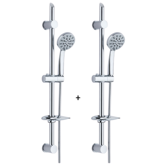 Saliscendi modello flash pezzi 2 con agganci a parete salvaforo