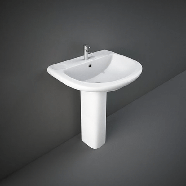 Lavabo sospeso 65 cm Rak Ceramics Orient ORWB00001 Bianco