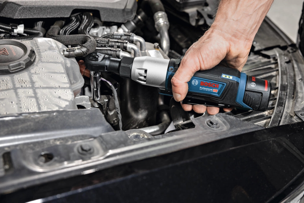 Bosch GRC 12V-60 3/8 SN – Cricchetto a Batteria 12 V, 60 Nm Compatto quadro 3/8"