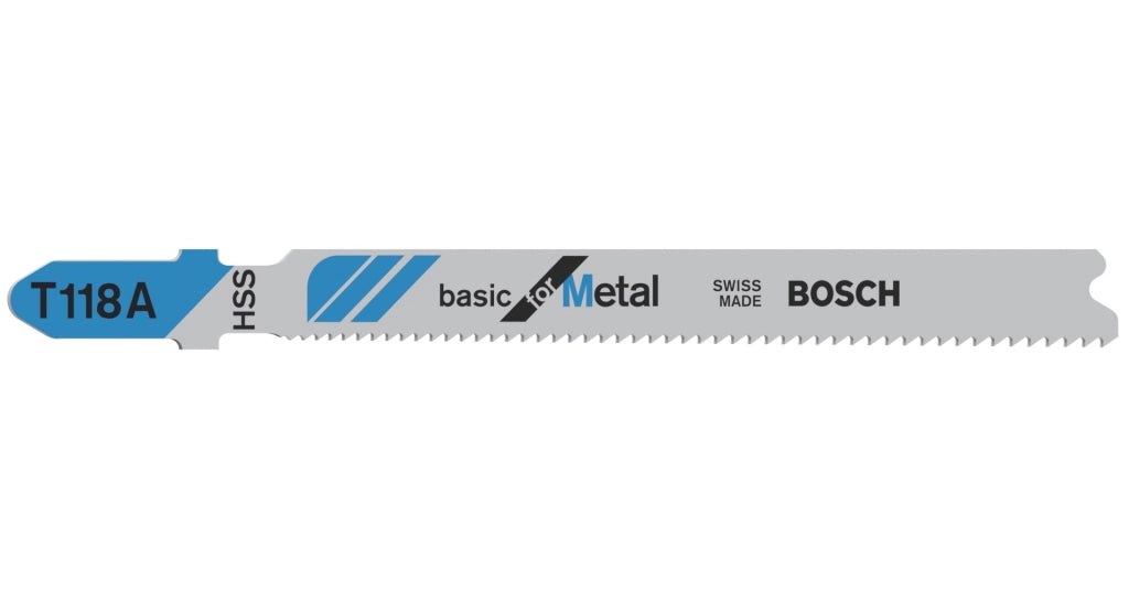 2608631507 - Set 3 lame per seghetto alternativo T 118 A Basic for Metal