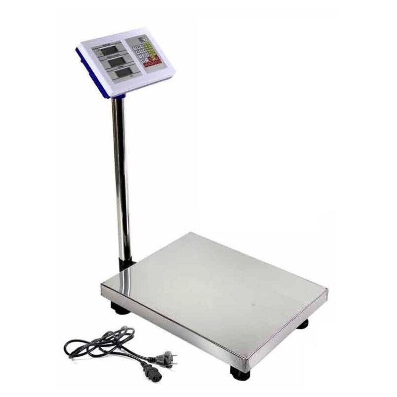 BILANCIA INDUSTRIALE PROFESSIONALE CON COLONNA PORTATA MASSIMA 300 KG