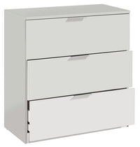 kit cassettone 3 cassetti 80x38x77 bianco cod:ferx.95013