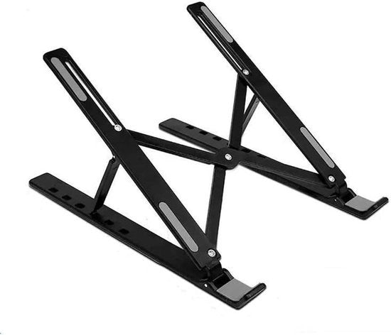 Supporto Portatile Standard in Alluminio Flessibile - Supporto Portatile per Laptop con Ventilazione e Stand per Tablet