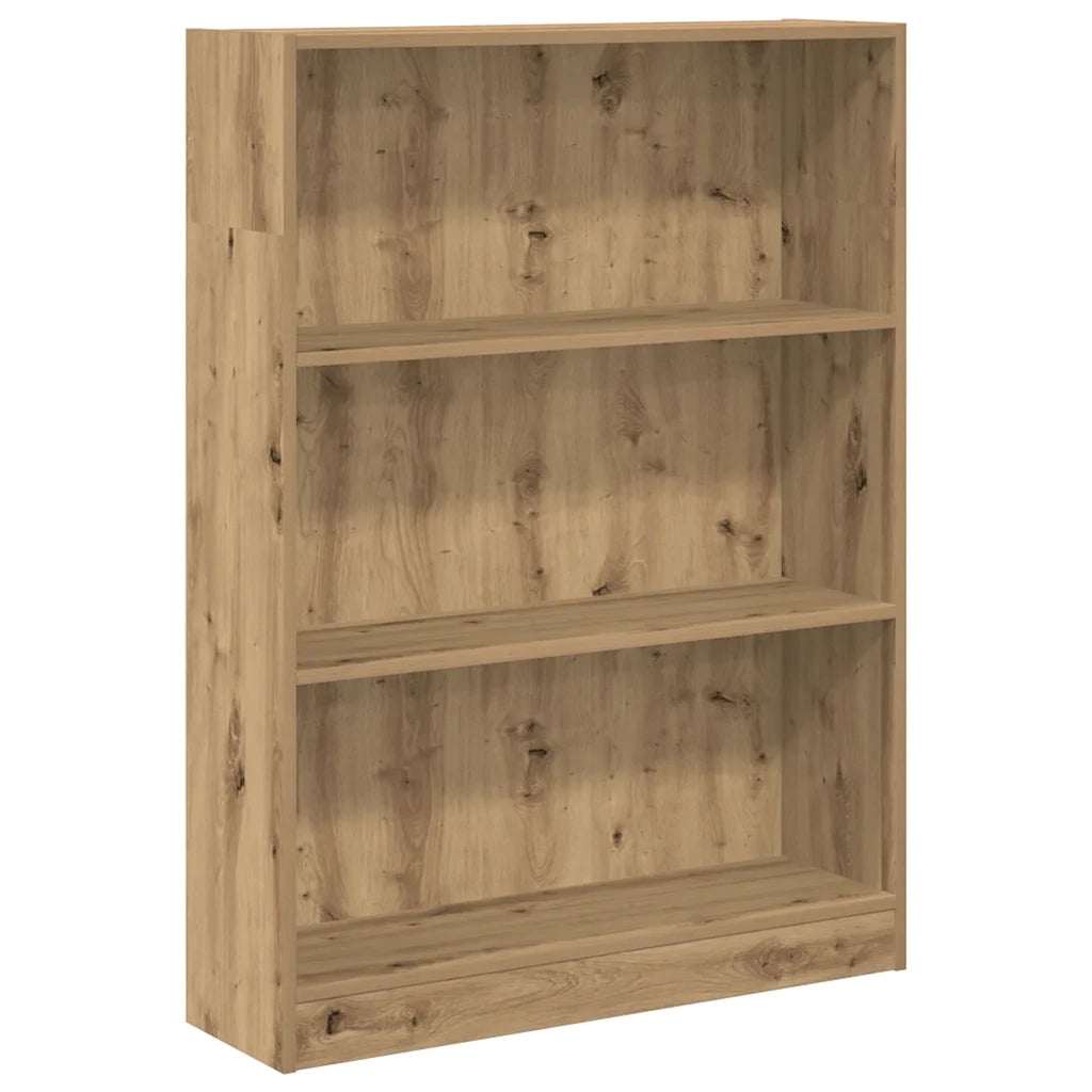 Libreria Rovere Artigianale 80x24x109 cm in Legno Multistrato 857843