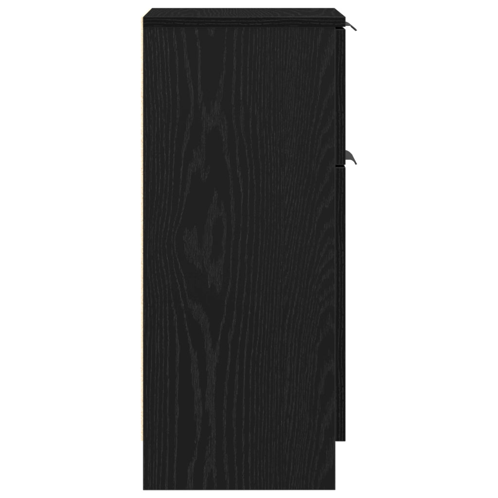 Credenza in quercia nera 30x30x70 cm MDF