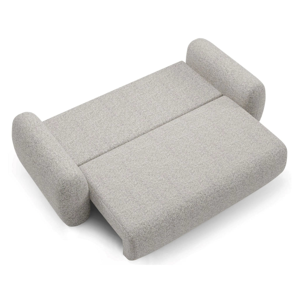 Sessame, Divano Letto 3 Posti Contenitore, 266x121 cm Beige