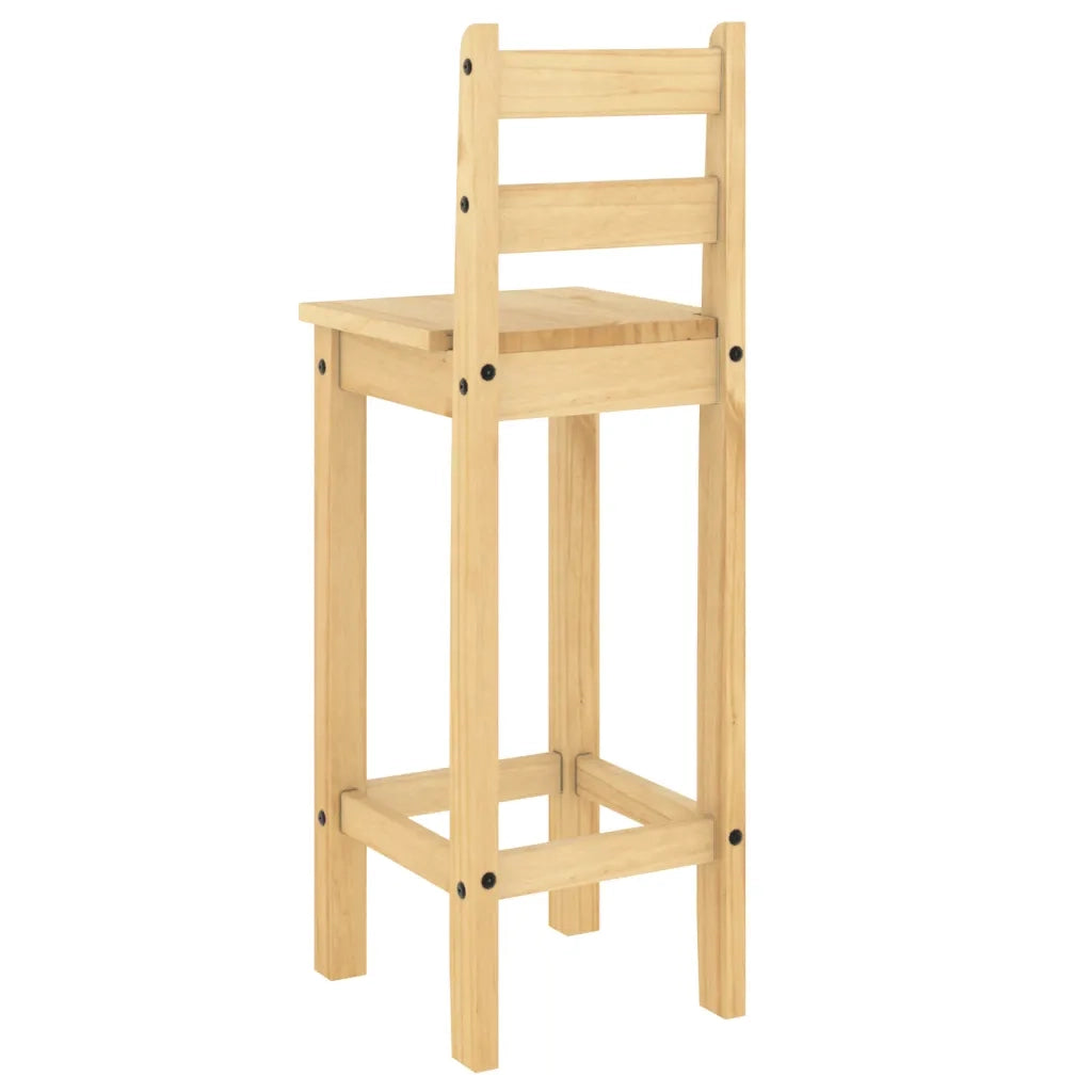 Set da Bar 5 pz in Legno Massello di Pino 3217072