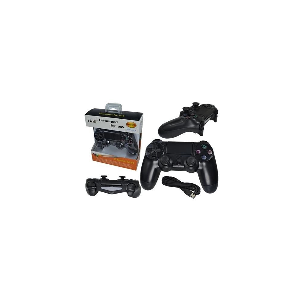 Trade Shop - Joystick Gamepad Ps-4 Wired Compatibile Per Play-station 4 Double Shock Joypad -