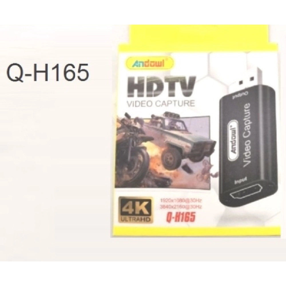 Trade Shop - Scheda Acquisizione Video Connessione Usb Hdmi Video Capture Hd Tv 4k Q-h165 Pc -