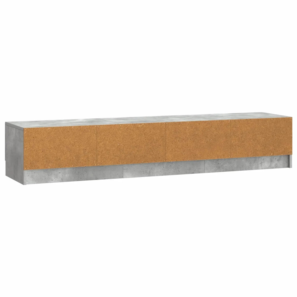Mobile TV con cassetto Grigio Cemento 147 x 34,5 x 27 cm 895858