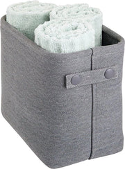 Cassa di stoccaggio - contenitore di stoccaggio - per accessori di cucina e bagno - ideale per asciugamani - con maniglie integrate/ventilazione