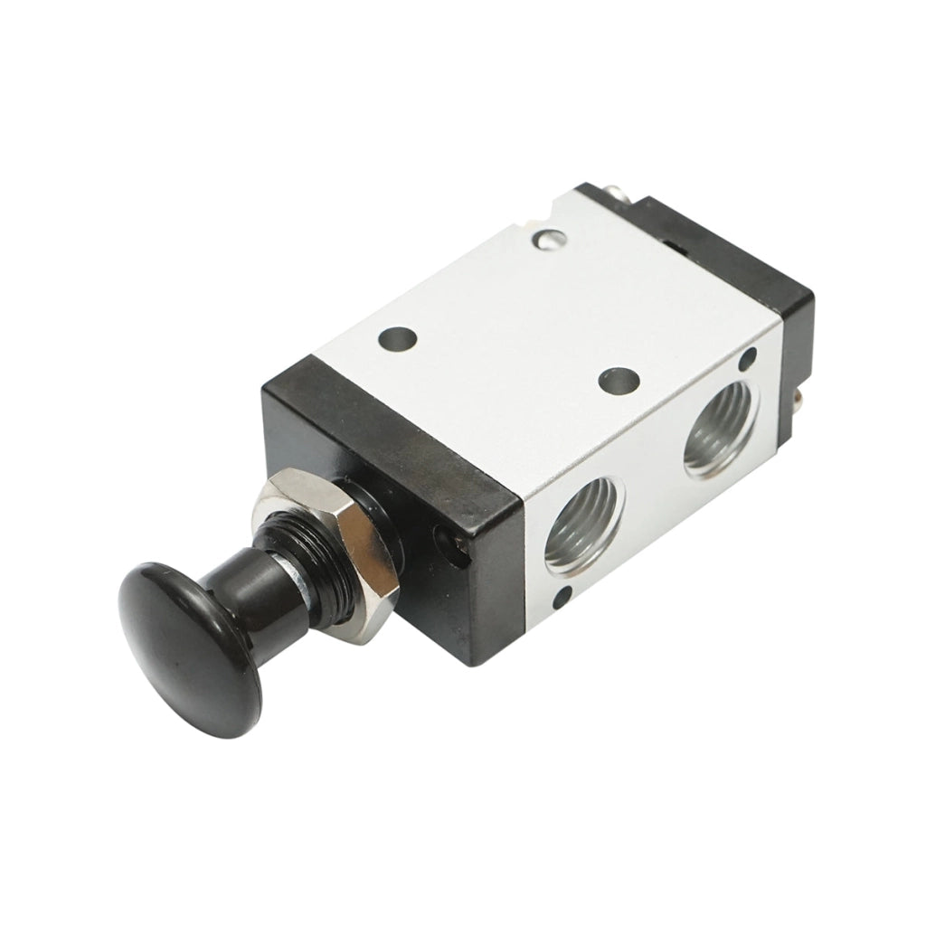 Elettrovalvola pneumatica 3 vie, 2 posizioni G 1/4 con maniglia